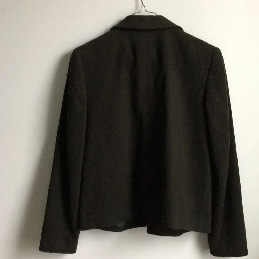 Vintage Ann Taylor Cashmere & Wool Blazer - Picture 2 of 6
